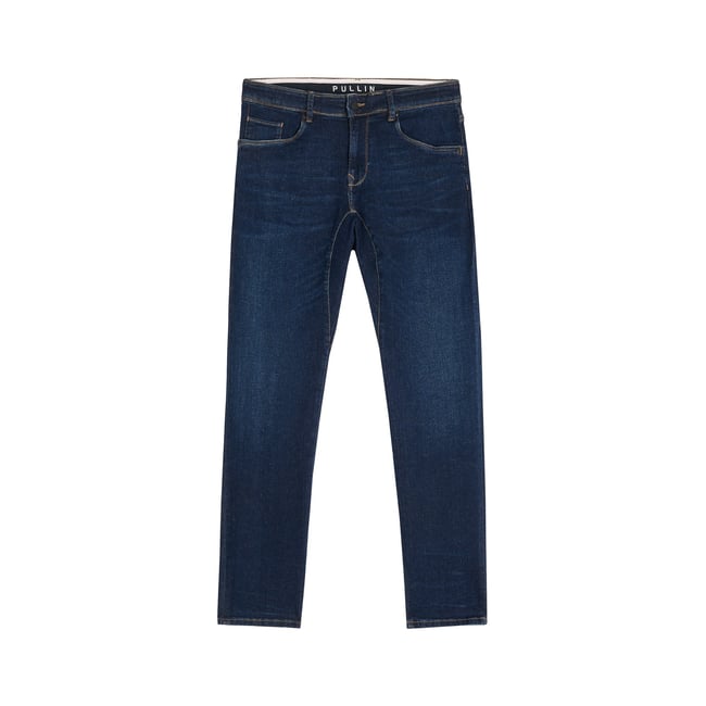 PANTALON STRAIGHT ALDO bleu <span itemprop=
