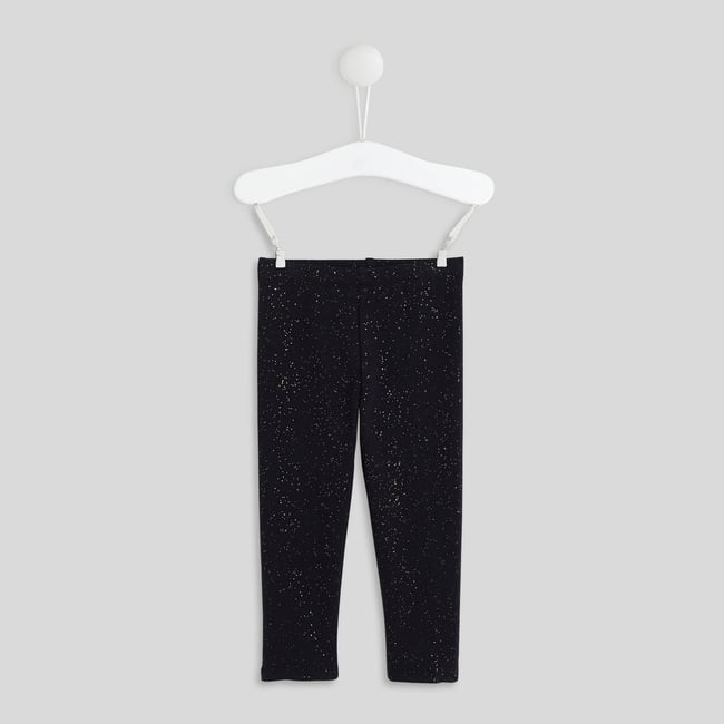 Legging à paillettes, en coton BIO nuit bebe <span itemprop=