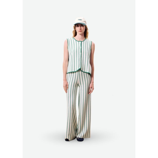 Pantalon LOQUINHAS vert <span itemprop=