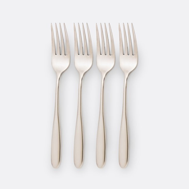 Confezione da 4 forchette inox, Ebano inossidabili LA REDOUTE INTERIEURS