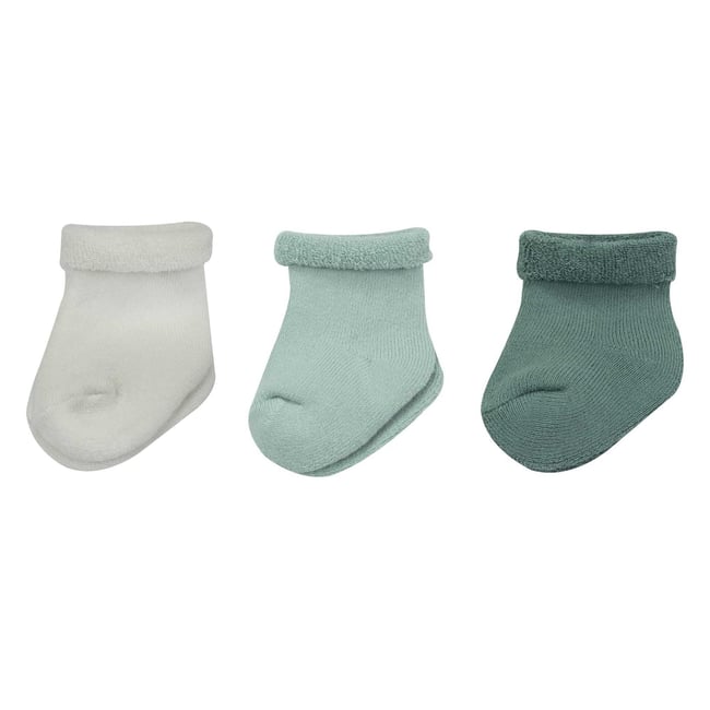 Lot de 3 paires de chaussettes - 0/6 Mois grün <span itemprop=