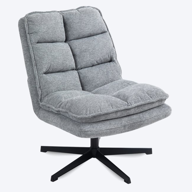 Fauteuil relax pivotant sans accoudoirs, AESTON - MEUBLES COSY