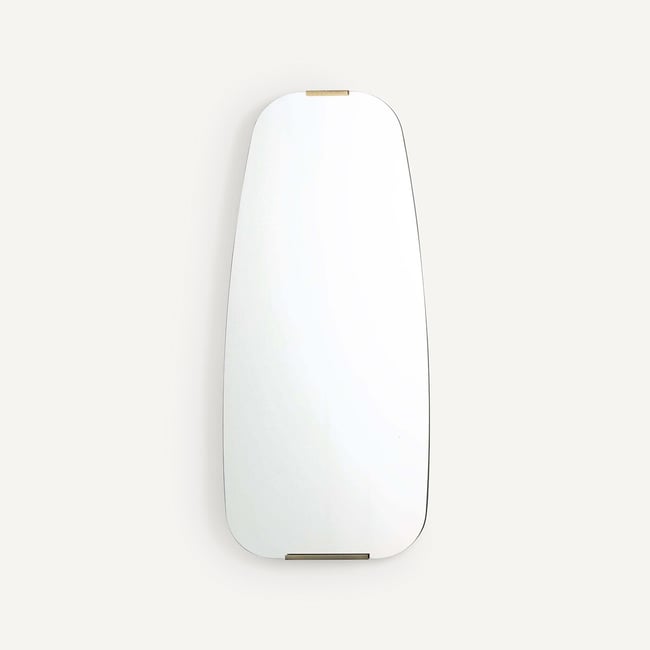 Miroir laiton H90 cm, Dialect Couleur laiton <span itemprop=