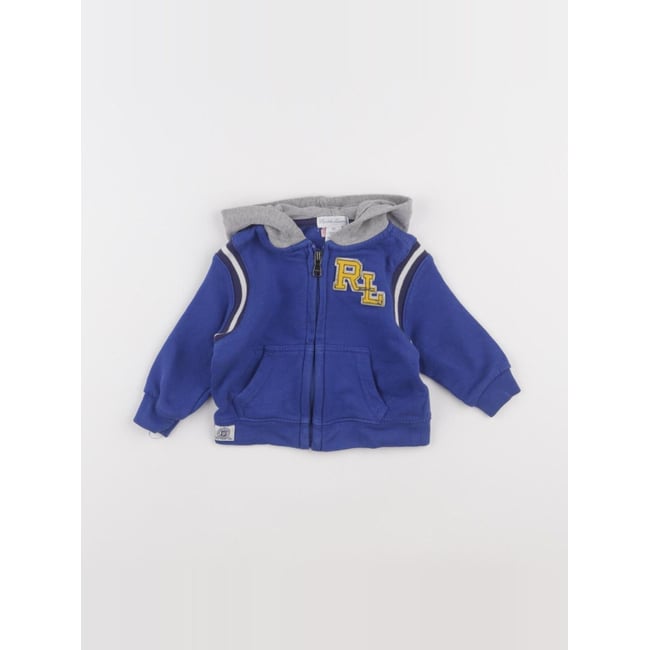 Sweat imprimé au dos - Etat satisfaisant v002232 <span itemprop=