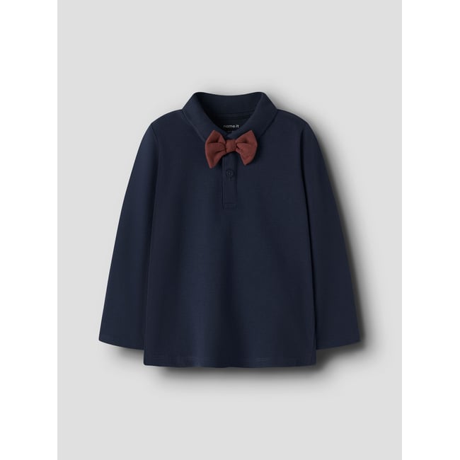 Polo bleu - navy blazer1 <span itemprop=