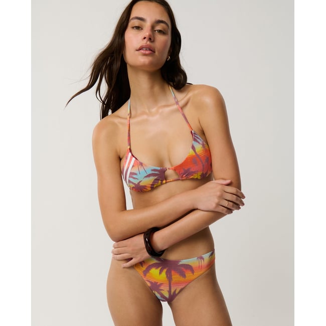 Haut de maillot de bain triangle RETRO REVIVAL multi <span itemprop=