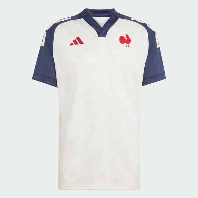 Maillot D’entraînement France Rugby Maillot D’entraînement France Rugby cream white / shadow navy <span itemprop=