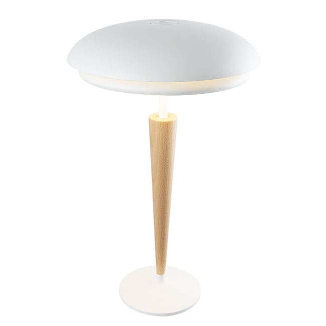 Lampe de table sans fil LAPIS Couleur bois <span itemprop=