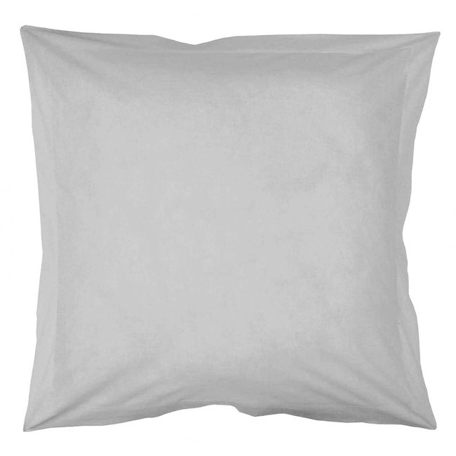 Taie d'oreiller unie en coton bio - LOVELY CASA