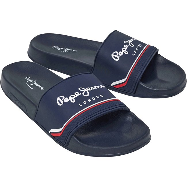 Sandalias Slider Origin azul marino <span itemprop=
