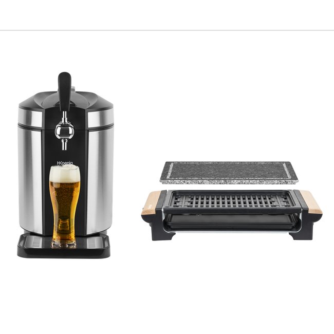 tireuse à bière et pierre a cuire bw1880 + rp320 gris <span itemprop=