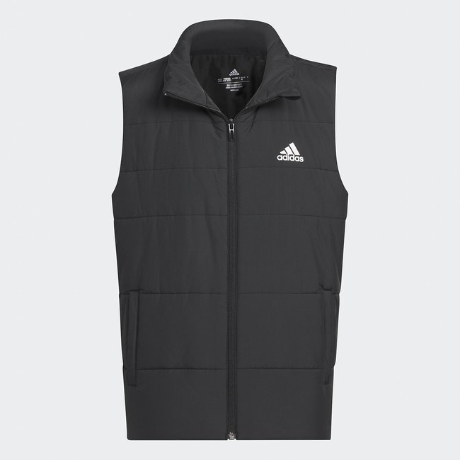Chaleco acolchado negro <span itemprop=