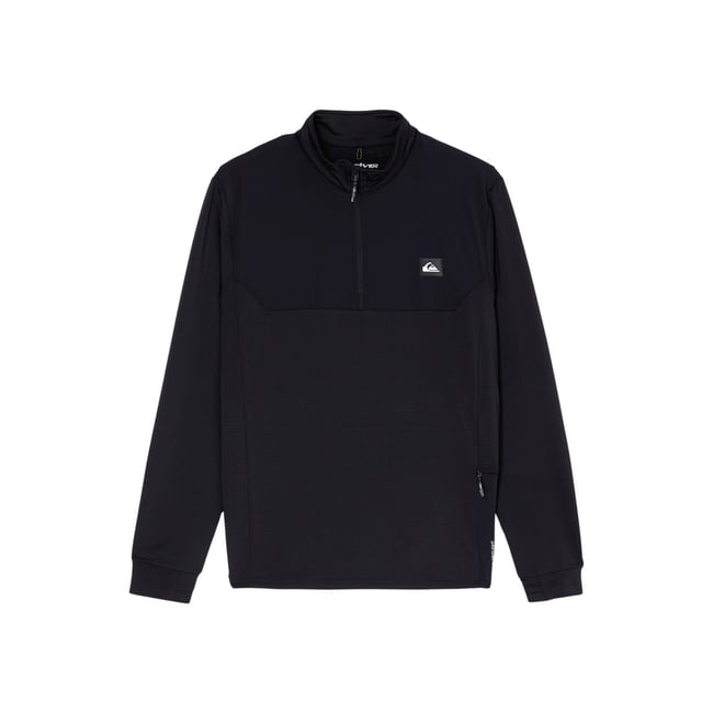 Polaire technique demi-zip EARLY START noir black <span itemprop=
