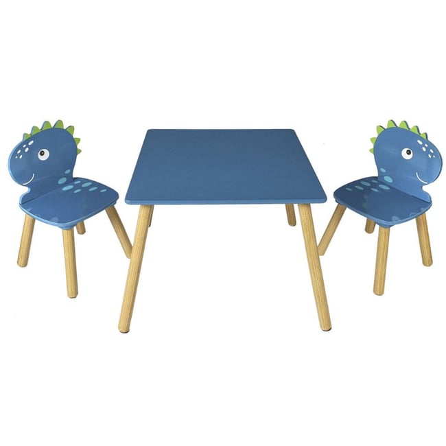 Table et 2 chaises Dino pour enfant Couleur v002232 <span itemprop=