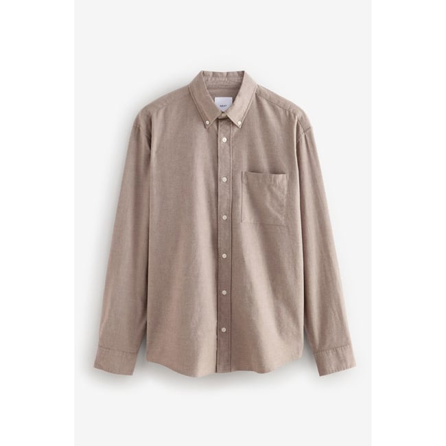 Chemise oxford brossé à manches longues - NEXT