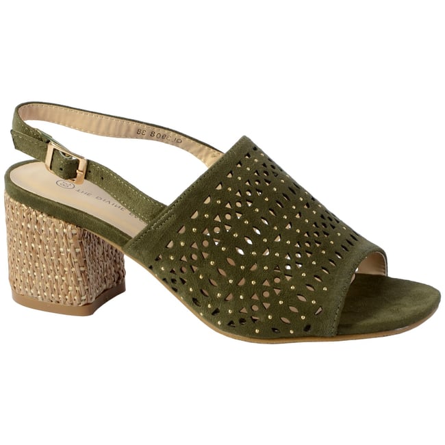 Sandale Talon Ql3908 kaki <span itemprop=
