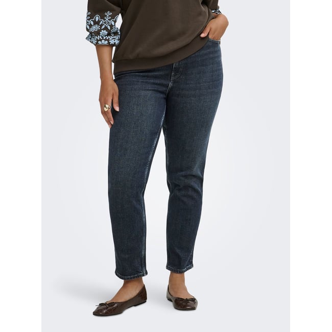 Jean Coupe Droite blue black denim <span itemprop=