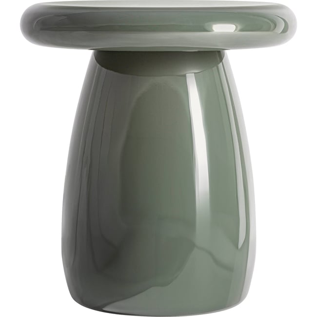 Table d'appoint carrée style contemporain Couleur vert brillant contemporain <span itemprop=