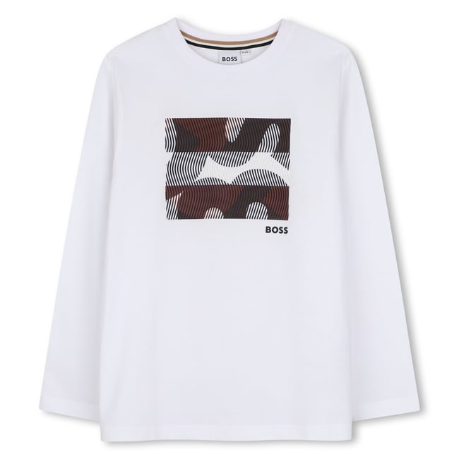 Tee-shirt manches longues - BOSS KIDSWEAR