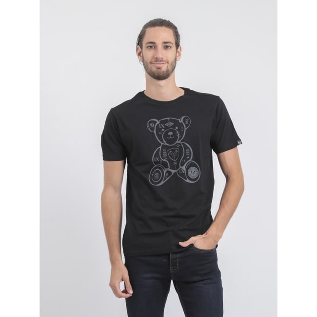 T-shirt Col Rond Pur Coton Jibidel - RITCHIE
