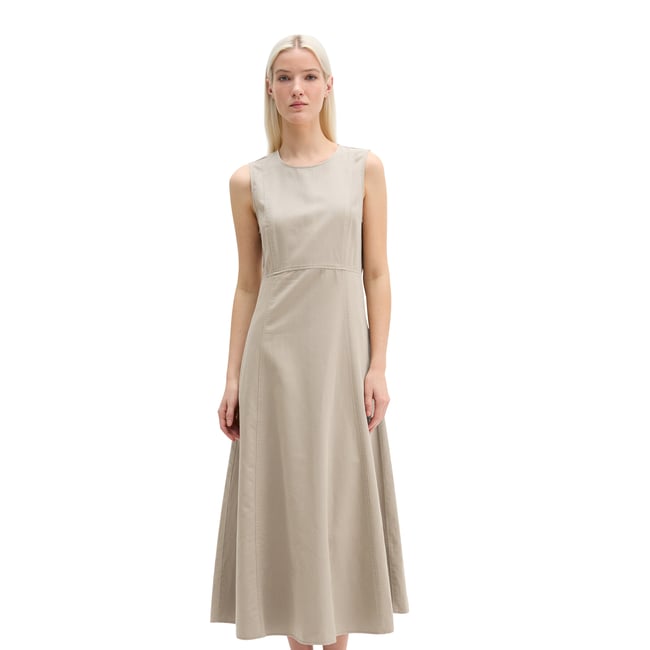 Robe sans manches regular en mélange de coton organique, de lyocell et de lin - MARC O'POLO