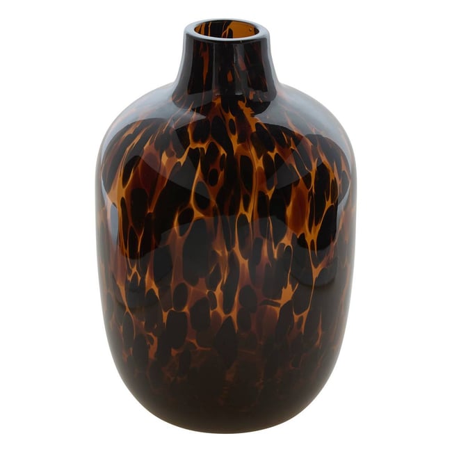 Vase ROEN Couleur ambre <span itemprop=