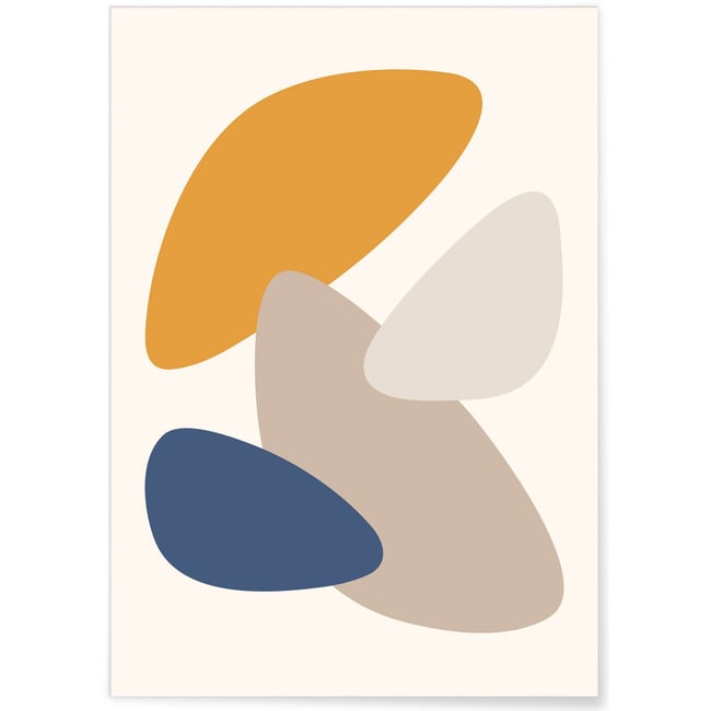 Affiche Summer 9 Couleur blanc <span itemprop=