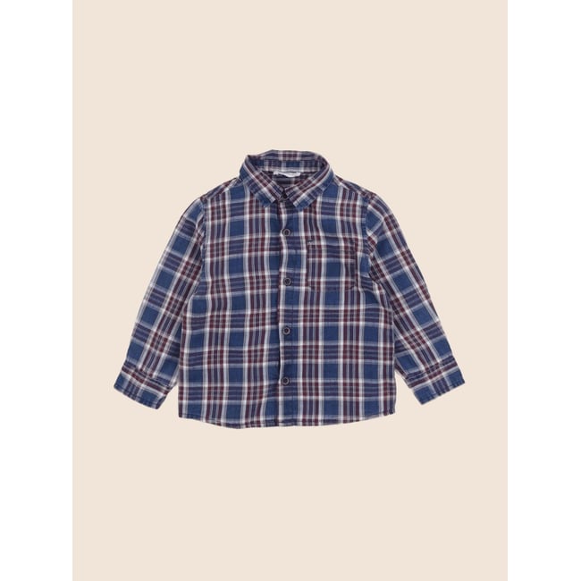 Chemise - Etat satisfaisant bleu <span itemprop=