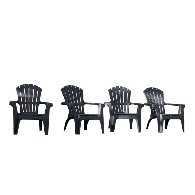 Lot de 4 fauteuils ADIRONDACK - WILSA GARDEN