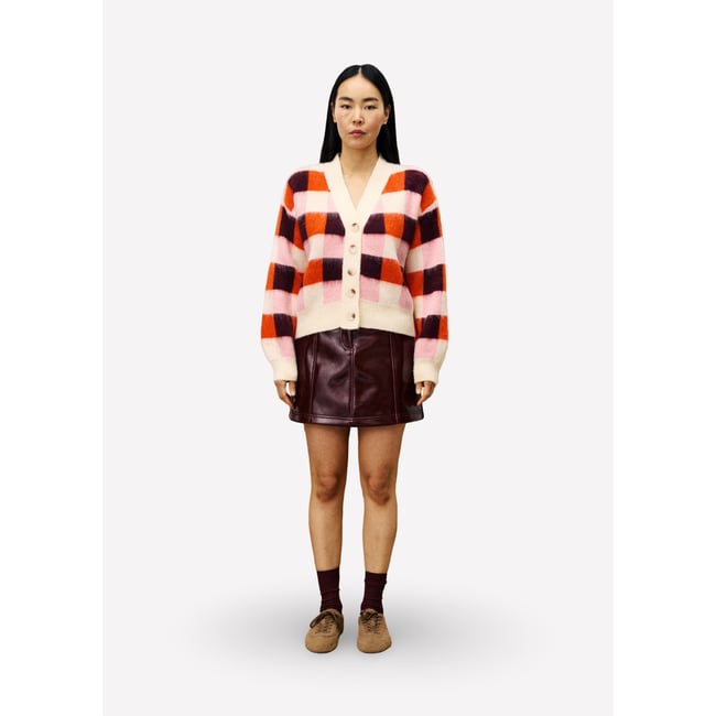Cardigan  VIOLA rose <span itemprop=