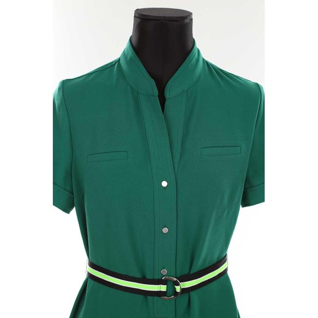 Robe tres bon etat vert Claudie Pierlot La Redoute