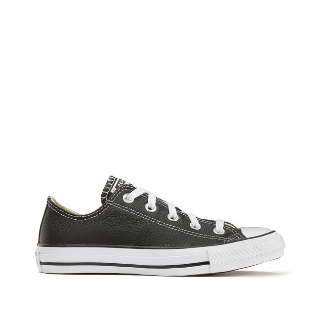 Black leather converse 6 new arrivals
