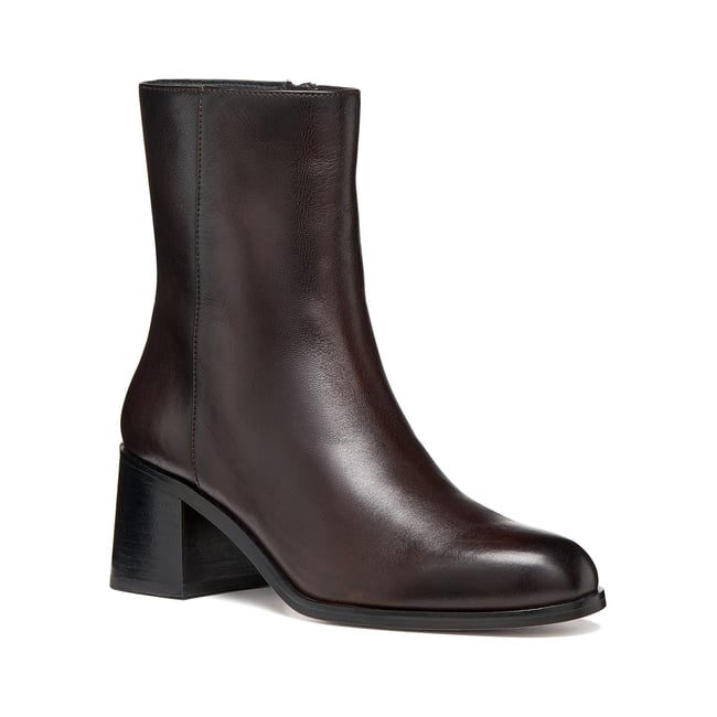 Bottines  D ALNOIRE marron <span itemprop=
