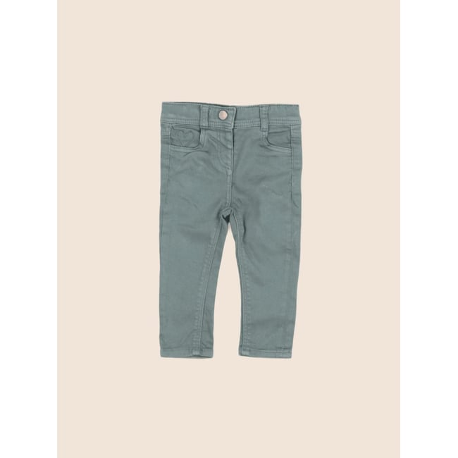 Pantalon - Etat satisfaisant vert <span itemprop=