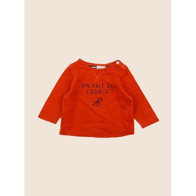 Tee-shirt - Très bon état rouge <span itemprop=