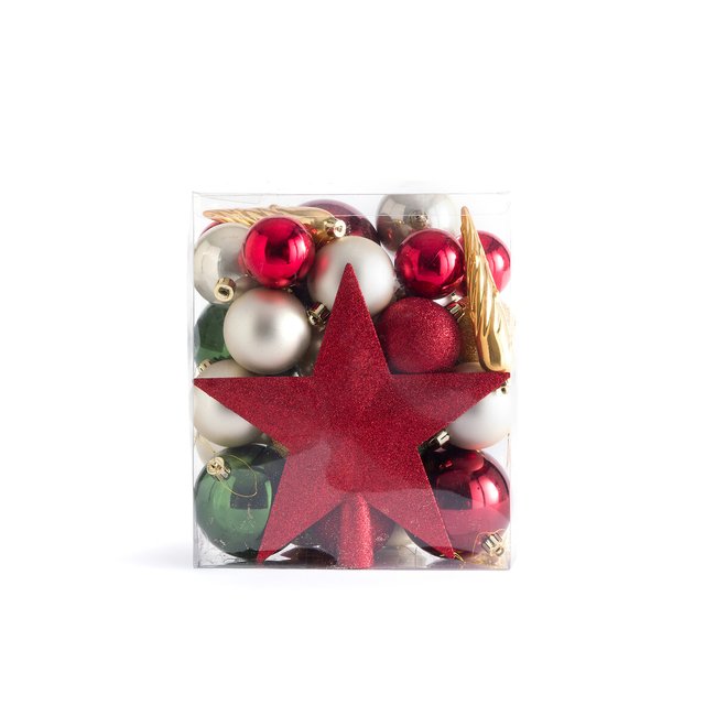 Coffret de 33 boules de Noël, Caspar multicolore LA REDOUTE INTERIEURS