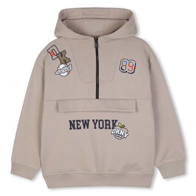 Sweat à capuche poussiere <span itemprop=
