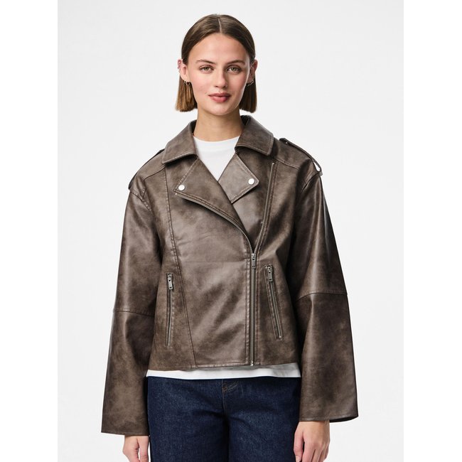 Veste simili PIECES rouge - chicory coffee 1 <span itemprop=