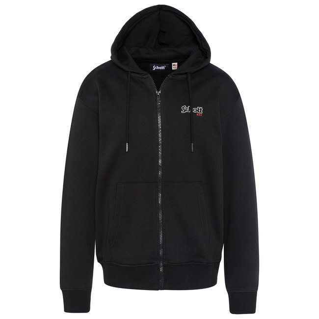 Sweatshirt zippé à capuche - SCHOTT