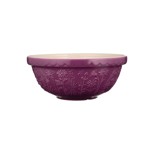 In The Meadow 26cm Daisy Mixing Bowl, purple, MASON CASH