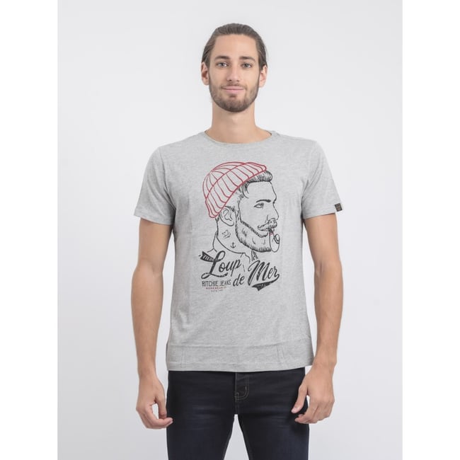 T-shirt Col Rond Pur Coton Jouancy - RITCHIE