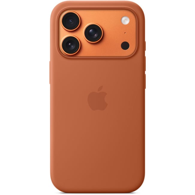 Coque iPhone 17 Pro MagSafe silicone Terracott - APPLE