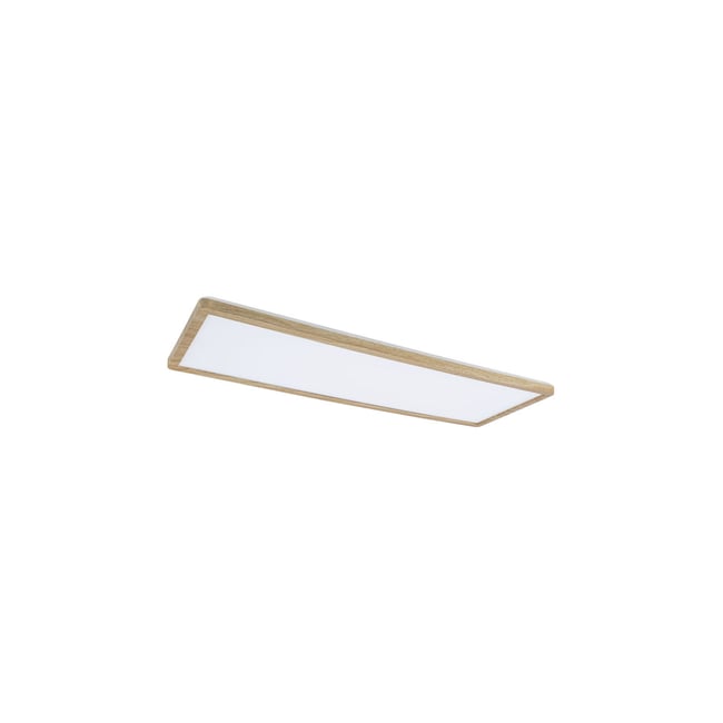 Plafonnier - atria shine led - 58 x 20 cm 22w Couleur bois clair <span itemprop=