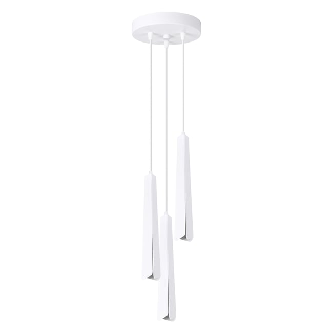 Suspension Acier Blanc G9 3 Prysm Couleur blanc <span itemprop=