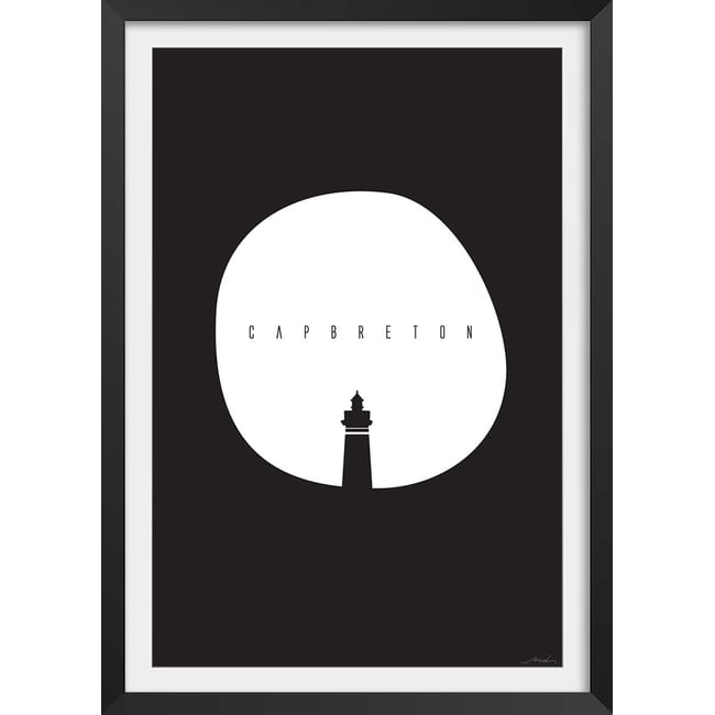 Affiche minimal capbreton - HEXOA