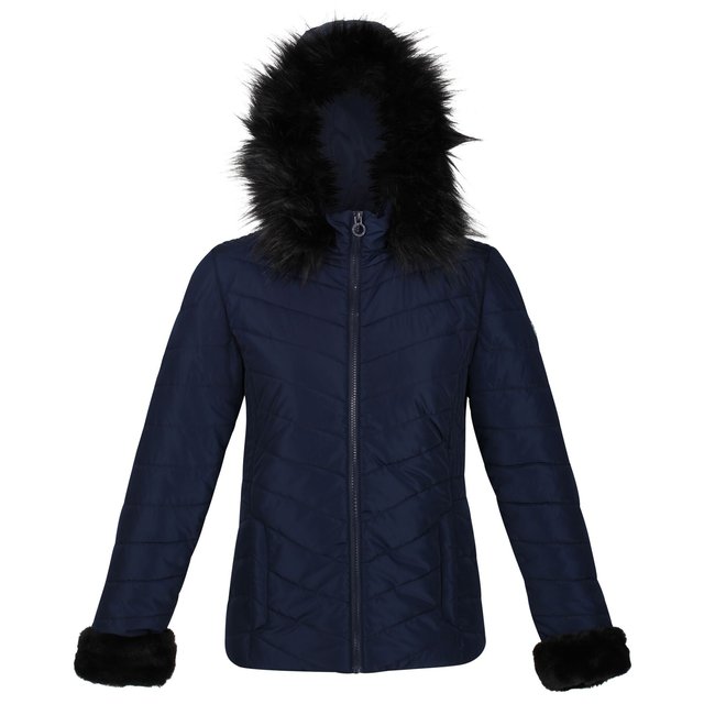 Veste matelassée WINSLOW bleu marine <span itemprop=