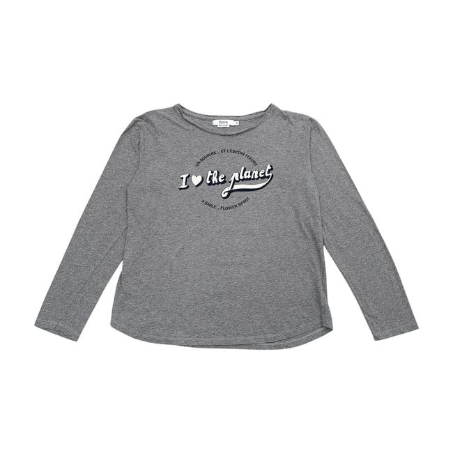 T-shirt enfant - Très bon état gris <span itemprop=