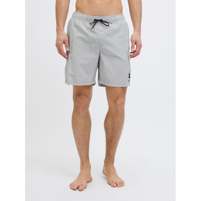 Short De Bain grise - high-rise <span itemprop=