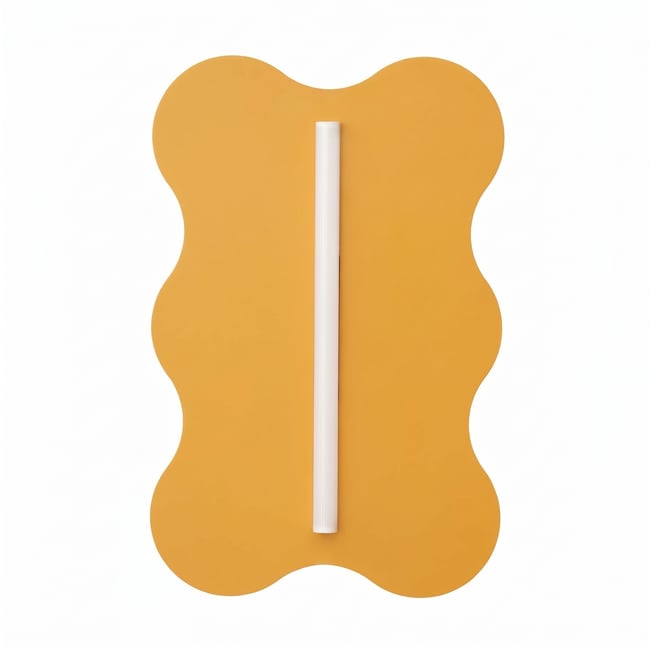 Applique murale Acier Jaune S14d 1 Klover Couleur jaune <span itemprop=