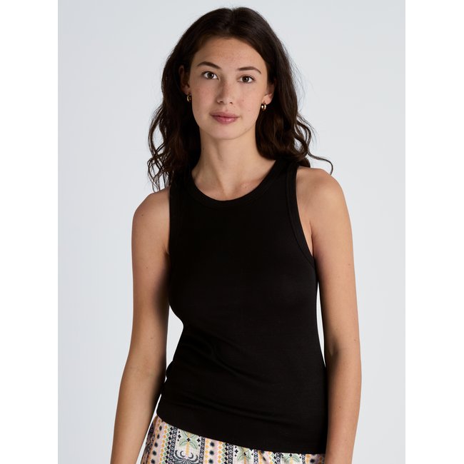 Tank top sans manches Coton FAVOURITES noir <span itemprop=